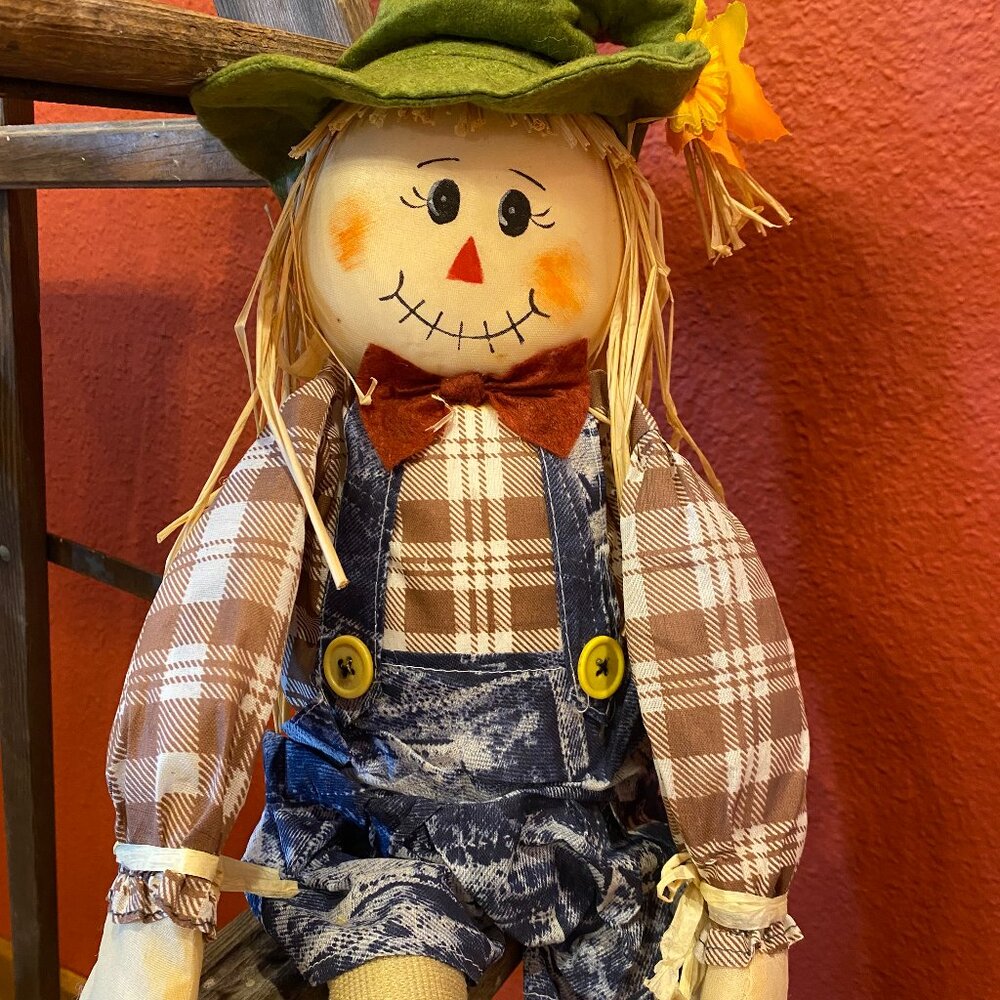 Fall Scarecrow 24.5" Tall